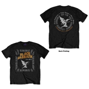 Black Sabbath - The End Demon-Back Uni Bl ryhmässä MERCH / T-paita / Rockoff_Nya April24 @ Bengans Skivbutik AB (5530679r)