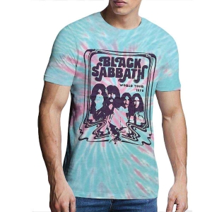 Black Sabbath - World Tour '78 Uni Green Dip-Dye ryhmässä MERCH / T-paita / Rockoff_Nya April24 @ Bengans Skivbutik AB (5530686r)