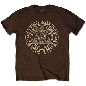 Black Sabbath - Henry Pyramid Emblem Uni Brown ryhmässä MERCH / T-paita / Rockoff_Nya April24 @ Bengans Skivbutik AB (5530691r)