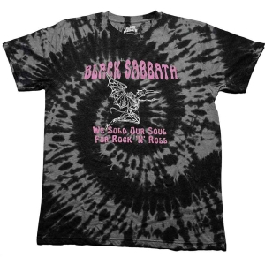 Black Sabbath - Sold Soul Uni Bl Dip-Dye ryhmässä MERCH / T-paita / Rockoff_Nya April24 @ Bengans Skivbutik AB (5530695r)