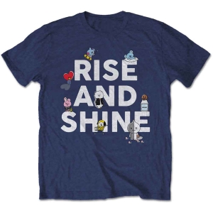 Bt21 - Rise And Shine Uni Navy ryhmässä MERCH / T-paita / Rockoff_Nya April24 @ Bengans Skivbutik AB (5530775r)