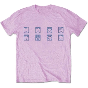 Bt21 - Group Squares Uni Pink ryhmässä MERCH / T-paita / Rockoff_Nya April24 @ Bengans Skivbutik AB (5530777r)