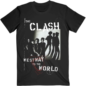 The Clash - Westway To The World Uni Bl ryhmässä MERCHANDISE / T-paita / Punk @ Bengans Skivbutik AB (5531090r)