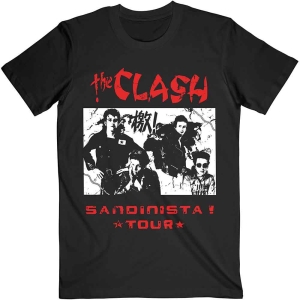 The Clash - Sandinista Tour Uni Bl ryhmässä MERCH / T-paita / Rockoff_Nya April24 @ Bengans Skivbutik AB (5531092r)