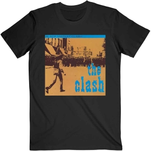 The Clash - Black Market Uni Bl ryhmässä MERCH / T-paita / Rockoff_Nya April24 @ Bengans Skivbutik AB (5531093r)