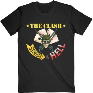 The Clash - Straight To Hell Single Uni Bl ryhmässä MERCH / T-paita / Rockoff_Nya April24 @ Bengans Skivbutik AB (5531098r)