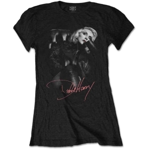 Debbie Harry - Leather Girl Lady Bl ryhmässä MERCH / T-paita / Rockoff_Nya April24 @ Bengans Skivbutik AB (5531355r)