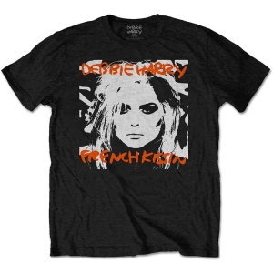 Debbie Harry - French Kissin' Uni Bl ryhmässä MERCH / T-paita / Rockoff_Nya April24 @ Bengans Skivbutik AB (5531360r)