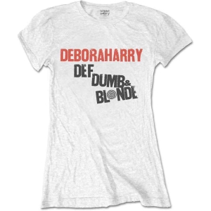 Debbie Harry - Def, Dumb & Blonde Lady Wht ryhmässä MERCH / T-paita / Rockoff_Nya April24 @ Bengans Skivbutik AB (5531361r)