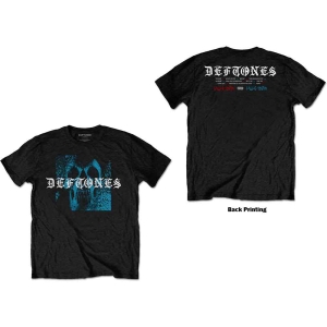 Deftones - Static Skull Uni Bl ryhmässä MERCH / T-paita / Rockoff_Nya April24 @ Bengans Skivbutik AB (5531370r)