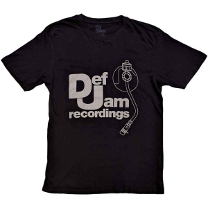 Def Jam - Logo & Stylus Uni Bl ryhmässä MERCHANDISE / T-paita / Hip Hop-Rap @ Bengans Skivbutik AB (5531380r)