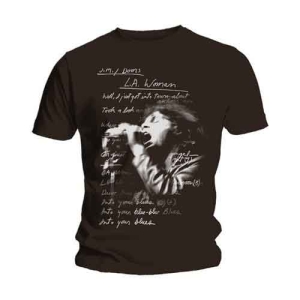 The Doors - La Woman Lyrics Uni Bl  1 ryhmässä MERCH / T-paita / Rockoff_Nya April24 @ Bengans Skivbutik AB (5531388r)