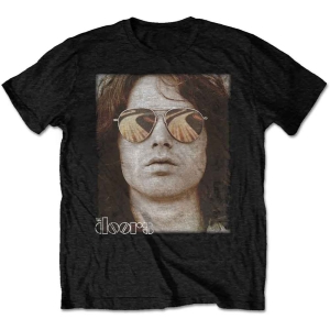 The Doors - Jim Face Uni Bl ryhmässä MERCHANDISE / T-paita / Pop-Rock @ Bengans Skivbutik AB (5531398r)