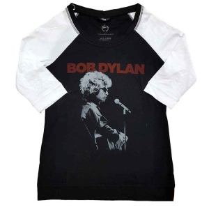 Bob Dylan - Sound Check Lady Bl/Wht Raglan:1 ryhmässä MERCH / T-paita / Rockoff_Nya April24 @ Bengans Skivbutik AB (5531550r)