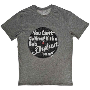 Bob Dylan - You Cant Go Wrong Uni Grey ryhmässä MERCH / T-paita / Rockoff_Nya April24 @ Bengans Skivbutik AB (5531551r)