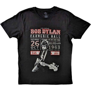 Bob Dylan - Carnegie Hall '63 Uni Bl ryhmässä MERCH / T-paita / Rockoff_Nya April24 @ Bengans Skivbutik AB (5531552r)