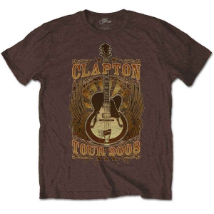 Eric Clapton - Tour 2008 Uni Brown ryhmässä MERCHANDISE / T-paita / Blues @ Bengans Skivbutik AB (5531557r)