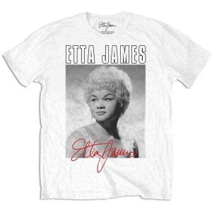 Etta James - Portrait Uni Wht ryhmässä MERCHANDISE / T-paita / Blues @ Bengans Skivbutik AB (5531559r)