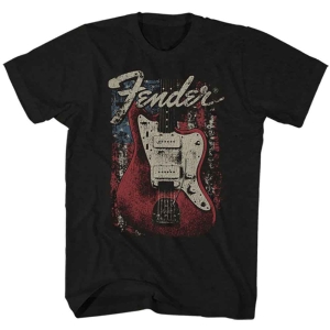 Fender - Distressed Guitar Uni Bl ryhmässä MERCHANDISE / T-paita / Övrigt @ Bengans Skivbutik AB (5531563r)