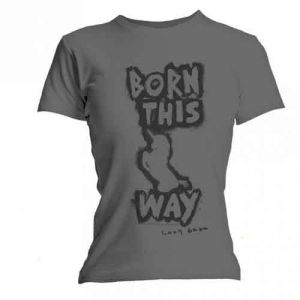 Lady Gaga - Born This Way Lady Grey ryhmässä MERCH / T-paita / Rockoff_Nya April24 @ Bengans Skivbutik AB (5531572r)