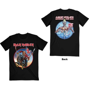 Iron Maiden - Euro Tour Uni Bl ryhmässä MERCH / T-paita / Rockoff_Nya April24 @ Bengans Skivbutik AB (5531577r)