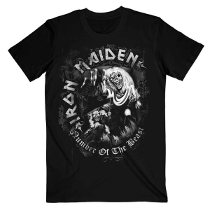 Iron Maiden - Notb Grey Tone Uni Bl ryhmässä MERCH / T-paita / Rockoff_Nya April24 @ Bengans Skivbutik AB (5532235r)