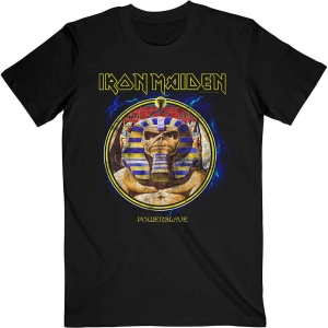 Iron Maiden - Powerslave Mummy Circle Uni Bl ryhmässä MERCH / T-paita / Rockoff_Nya April24 @ Bengans Skivbutik AB (5532261r)