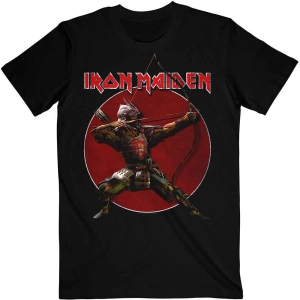 Iron Maiden - Eddie Archer Red Circle Uni Bl ryhmässä MERCH / T-paita / Rockoff_Nya April24 @ Bengans Skivbutik AB (5532262r)