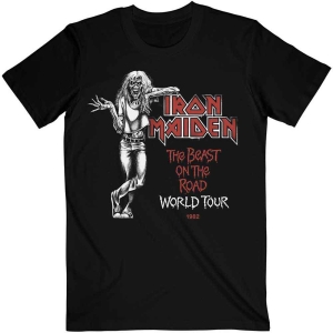 Iron Maiden - Beast On The Road World Tour '82 Uni Bl ryhmässä MERCH / T-paita / Rockoff_Nya April24 @ Bengans Skivbutik AB (5532281r)