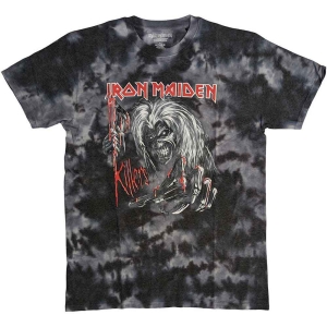 Iron Maiden - Ed Kills Again Uni Bl Dip-Dye ryhmässä MERCH / T-paita / Rockoff_Nya April24 @ Bengans Skivbutik AB (5532283r)