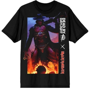 Iron Maiden - Dead By Daylight Gunslinger Uni Bl ryhmässä MERCH / T-paita / Rockoff_Nya April24 @ Bengans Skivbutik AB (5532294r)