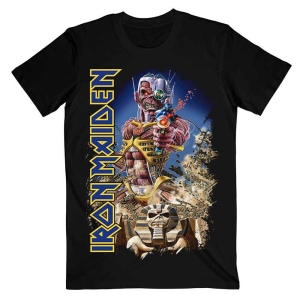 Iron Maiden - Somewhere Back In Time Jumbo Uni Bl ryhmässä MERCH / T-paita / Rockoff_Nya April24 @ Bengans Skivbutik AB (5532304r)