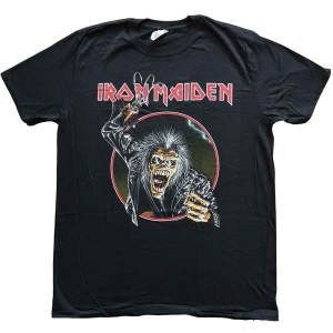 Iron Maiden - Eddie Hook Uni Bl ryhmässä MERCH / T-paita / Rockoff_Nya April24 @ Bengans Skivbutik AB (5532306r)