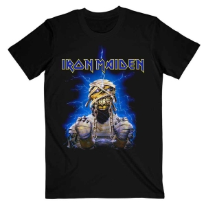 Iron Maiden - Powerslave Mummy Uni Bl ryhmässä MERCH / T-paita / Rockoff_Nya April24 @ Bengans Skivbutik AB (5532307r)