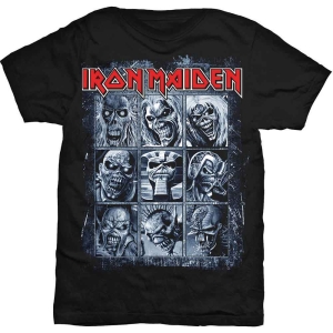 Iron Maiden - Nine Eddies Uni Bl ryhmässä MERCH / T-paita / Rockoff_Nya April24 @ Bengans Skivbutik AB (5532315r)