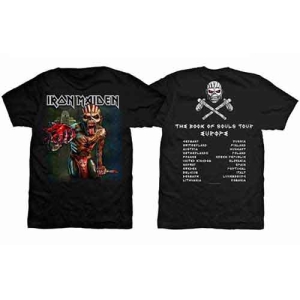 Iron Maiden - Bos Euro Tour 2016 Uni Bl ryhmässä MERCH / T-paita / Rockoff_Nya April24 @ Bengans Skivbutik AB (5532317r)