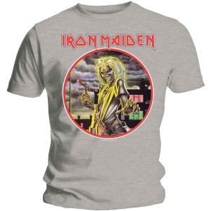 Iron Maiden - Killers Circle Uni Heather ryhmässä MERCH / T-paita / Rockoff_Nya April24 @ Bengans Skivbutik AB (5532319r)