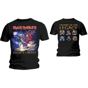 Iron Maiden - Legacy Beast Fight Uni Bl ryhmässä MERCH / T-paita / Rockoff_Nya April24 @ Bengans Skivbutik AB (5532325r)