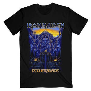 Iron Maiden - Dark Ink Powerslaves Uni Bl ryhmässä MERCH / T-paita / Rockoff_Nya April24 @ Bengans Skivbutik AB (5532326r)