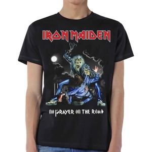 Iron Maiden - No Prayer On The Road Uni Bl ryhmässä MERCH / T-paita / Rockoff_Nya April24 @ Bengans Skivbutik AB (5532328r)