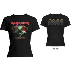 Iron Maiden - Lotb Tour Lady Bl ryhmässä MERCH / T-paita / Rockoff_Nya April24 @ Bengans Skivbutik AB (5532337r)