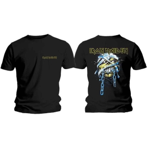 Iron Maiden - Powerslave Head & Logo Uni Bl ryhmässä MERCH / T-paita / Rockoff_Nya April24 @ Bengans Skivbutik AB (5532344r)