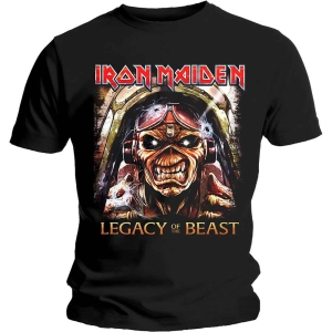 Iron Maiden - Legacy Aces Uni Bl ryhmässä MERCH / T-paita / Rockoff_Nya April24 @ Bengans Skivbutik AB (5532351r)