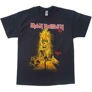 Iron Maiden - Running Free Uni Bl ryhmässä MERCH / T-paita / Rockoff_Nya April24 @ Bengans Skivbutik AB (5532362r)