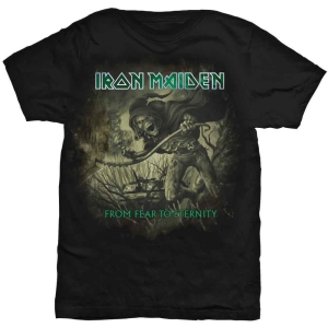 Iron Maiden - Fear To Eternity Distress Uni Bl ryhmässä MERCH / T-paita / Rockoff_Nya April24 @ Bengans Skivbutik AB (5532364r)