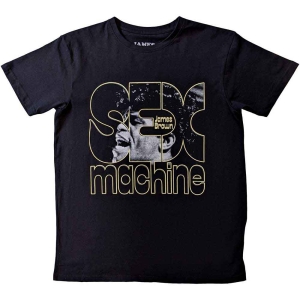 James Brown - Sex Machine Uni Bl ryhmässä MERCH / T-paita / Rockoff_Nya April24 @ Bengans Skivbutik AB (5532668r)