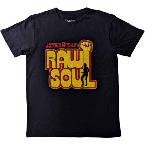 James Brown - Raw Soul Uni Bl ryhmässä MERCH / T-paita / Rockoff_Nya April24 @ Bengans Skivbutik AB (5532669r)