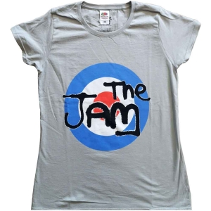 The Jam - Spray Target Logo Lady Grey  1 ryhmässä MERCH / T-paita / Rockoff_Nya April24 @ Bengans Skivbutik AB (5532682r)