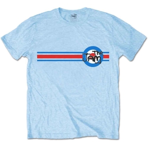 The Jam - Target Stripe Uni Lht Blue ryhmässä MERCH / T-paita / Rockoff_Nya April24 @ Bengans Skivbutik AB (5532683r)