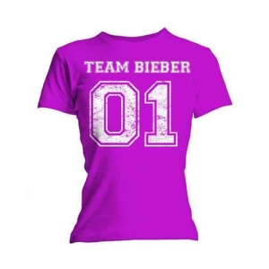 Justin Bieber - Team Bieber Skinny Lady Fuchs ryhmässä MERCH / T-paita / Rockoff_Nya April24 @ Bengans Skivbutik AB (5532688r)